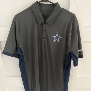 Mens Nike Dri Fit polo Dallas Cowboys Large